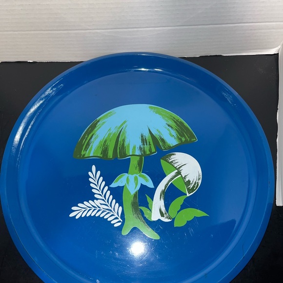 Other - Vintage Retro 1960s 70s Merry Mushroom Serving Tray Plate